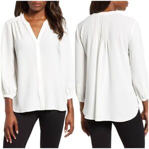 Gibson Back Pleat Blouse Size Small
